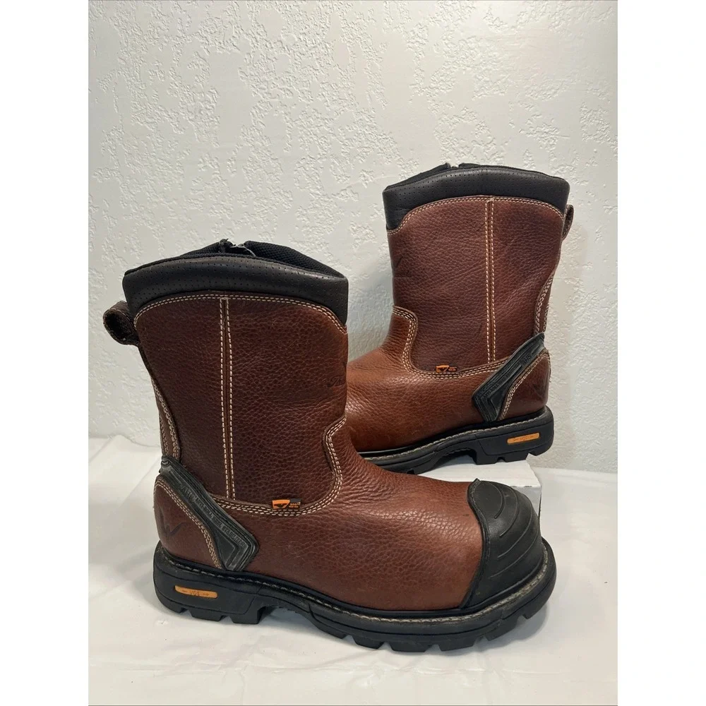 Thorogood 804-4440 Mens 10W Wide Brown Leather Gen Flex2‎ 8